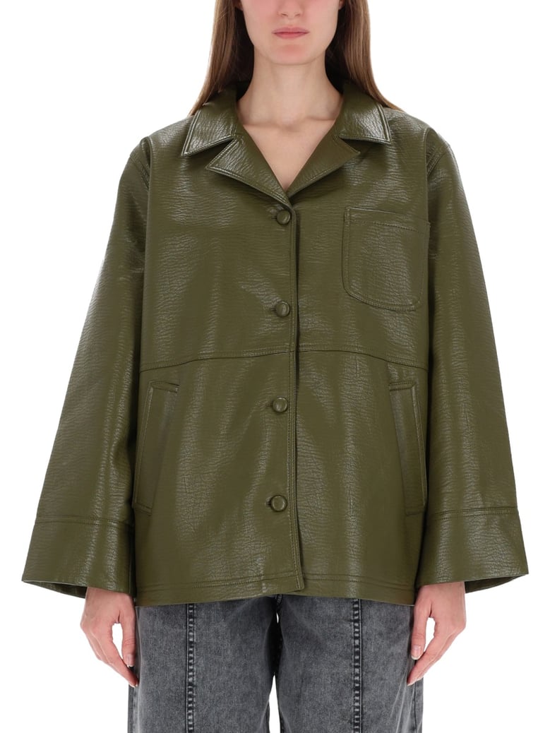 green jacket by Selfnex