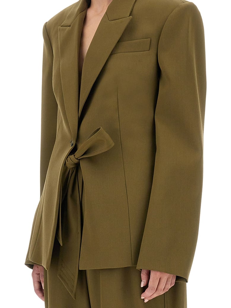 gabardine jacket by Selfnex