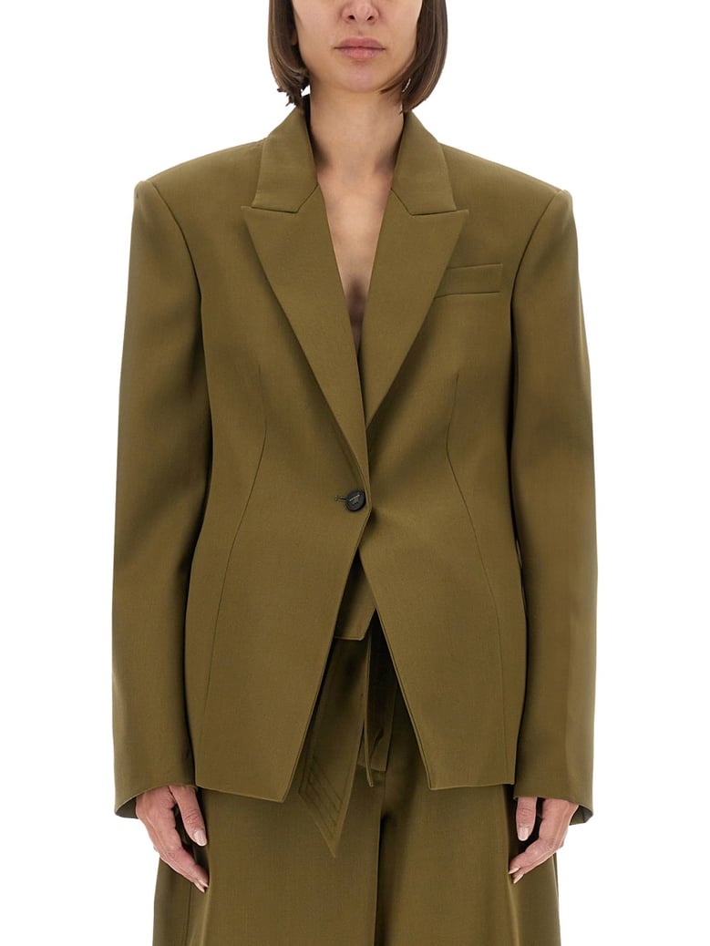 gabardine jacket by Selfnex