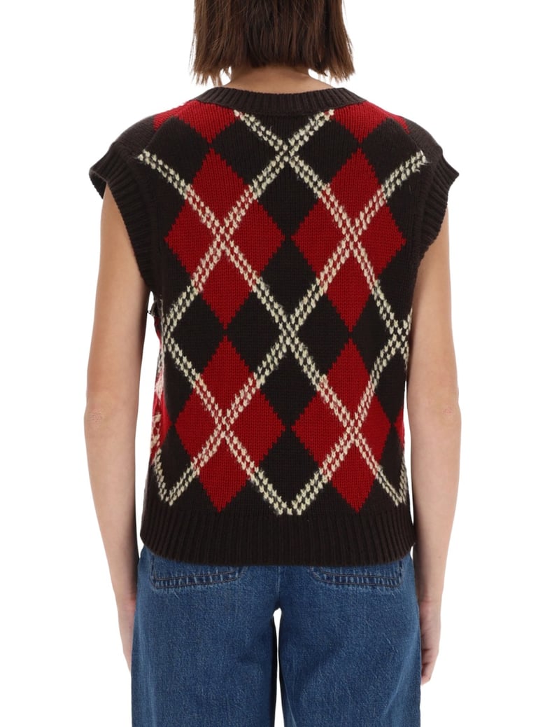 argyle waistcoat by Selfnex
