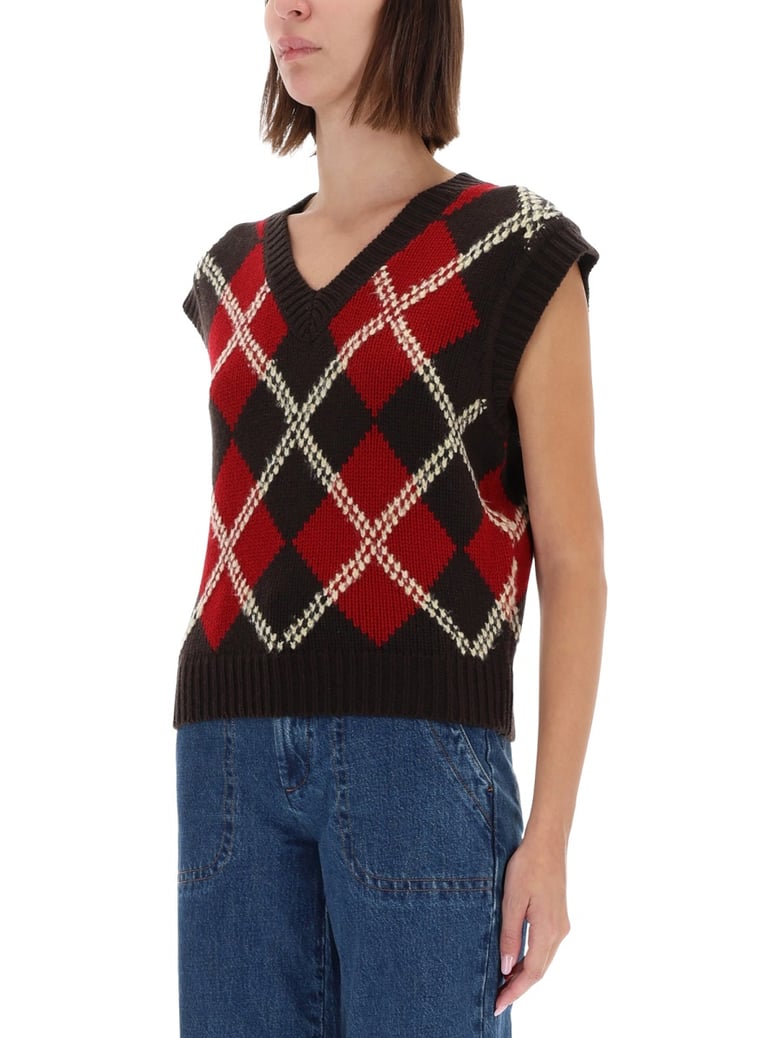 argyle waistcoat by Selfnex