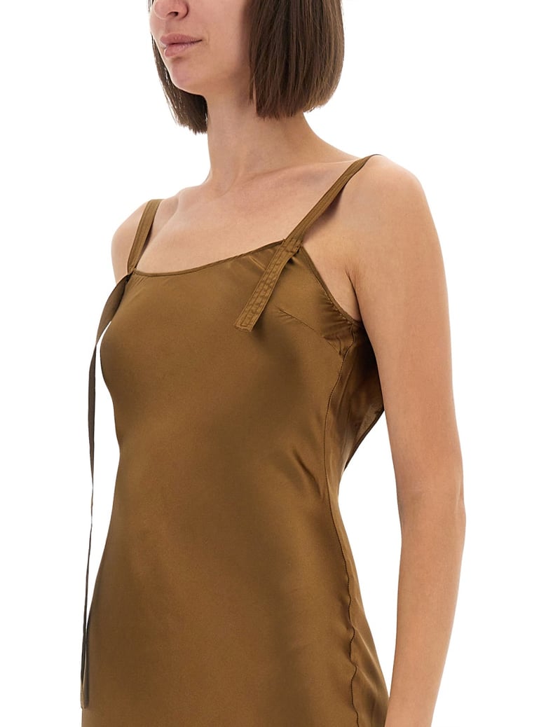 catania silk dress by Selfnex