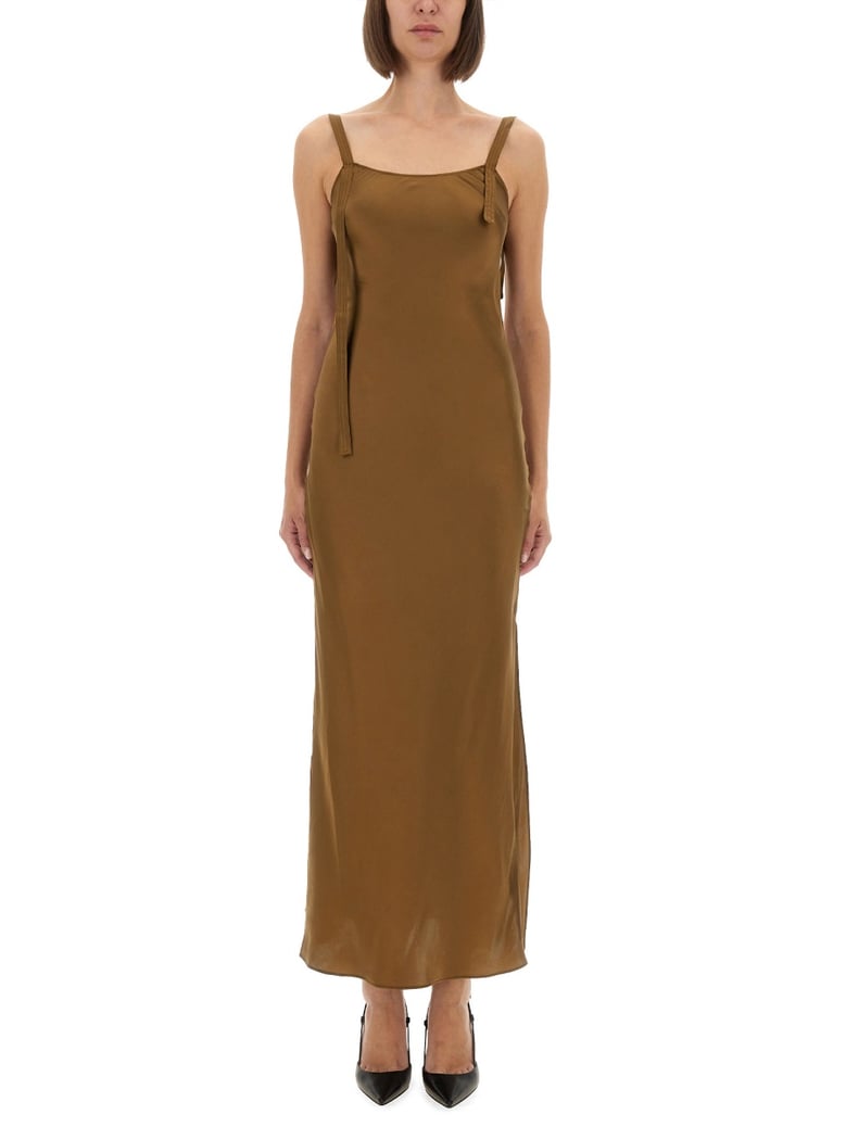catania silk dress by Selfnex