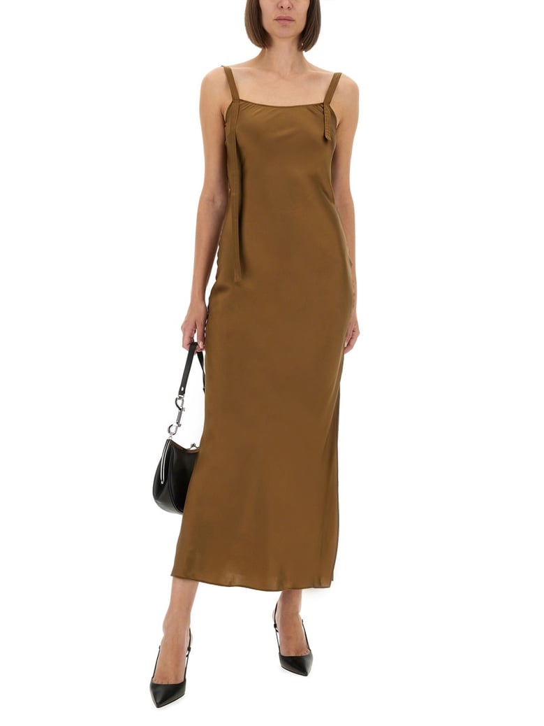 catania silk dress by Selfnex