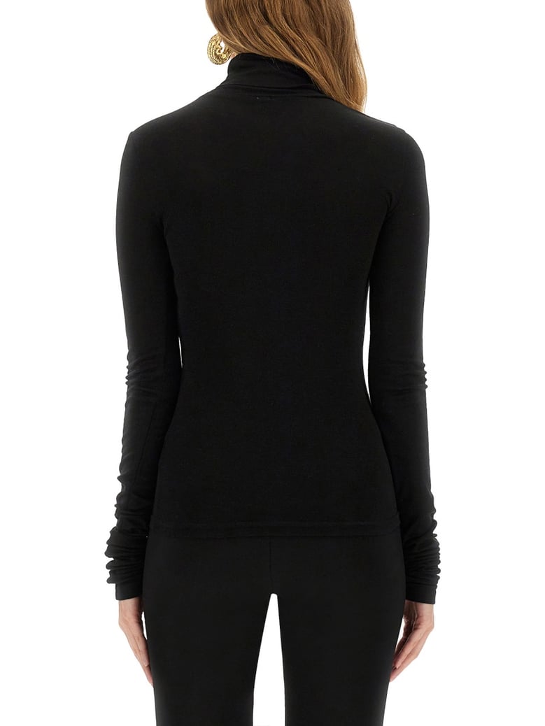 bree long jersey in black by Selfnex