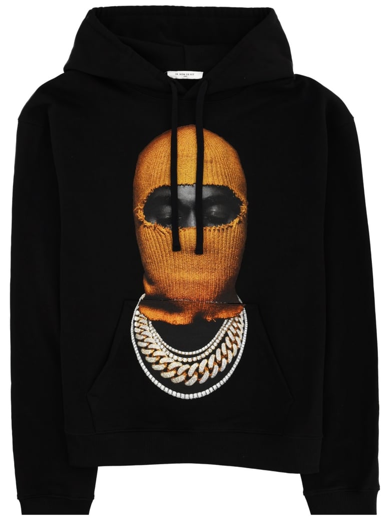 black printed sweatshirt by Selfnex