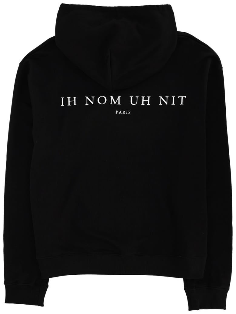black printed sweatshirt by Selfnex