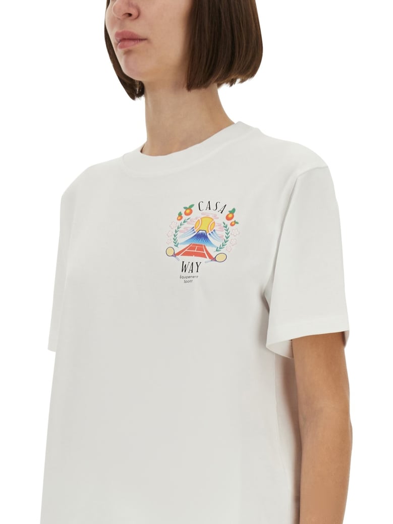 regular fit t-shirt in multicolour by Selfnex