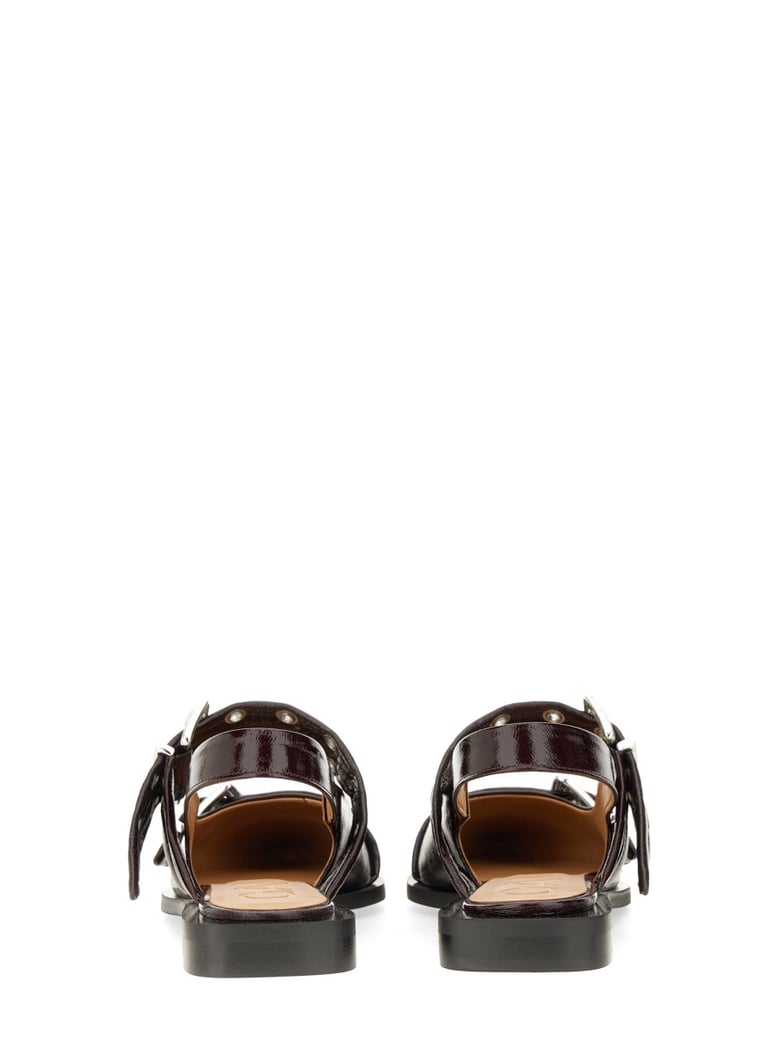 ballet flats with buckle by Selfnex
