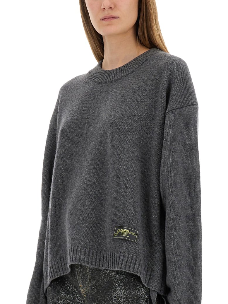 oversize shirt in grey by Selfnex