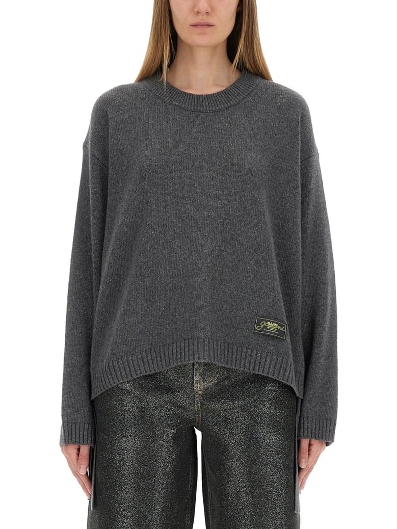 oversize shirt in grey by Selfnex