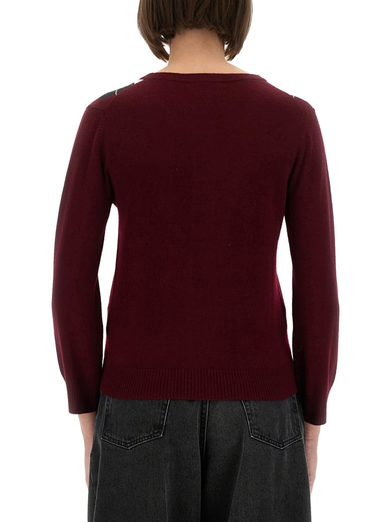jacquard cashmere cardigan by Selfnex