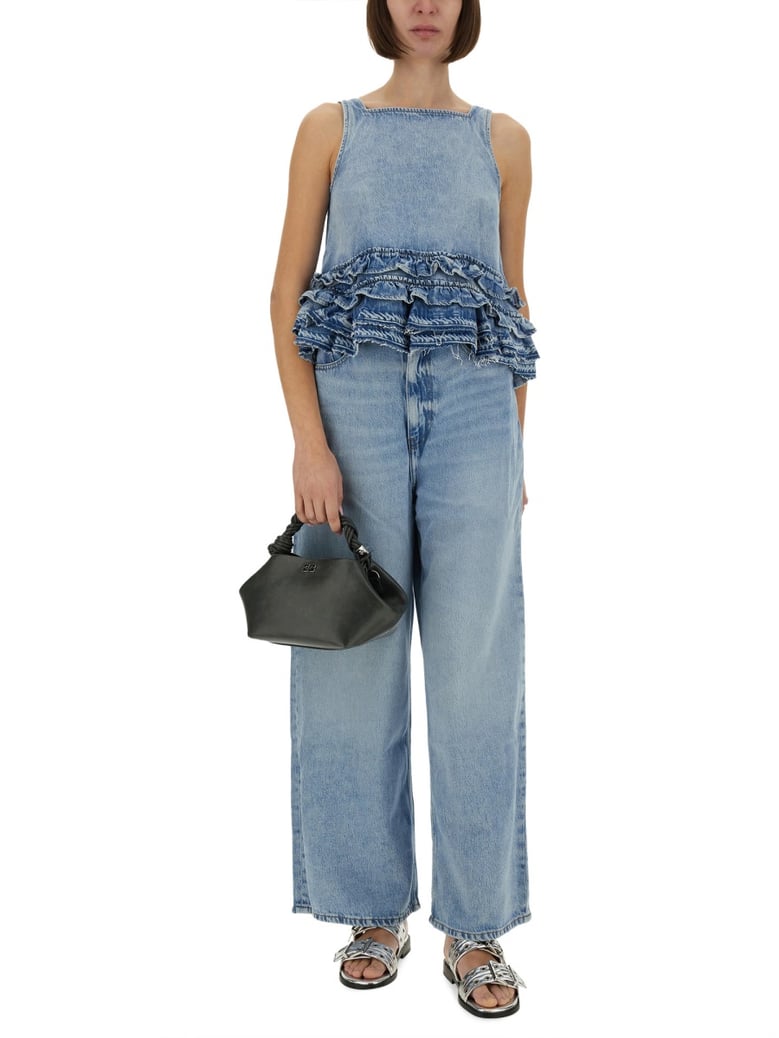 baggy denim jeans by Selfnex