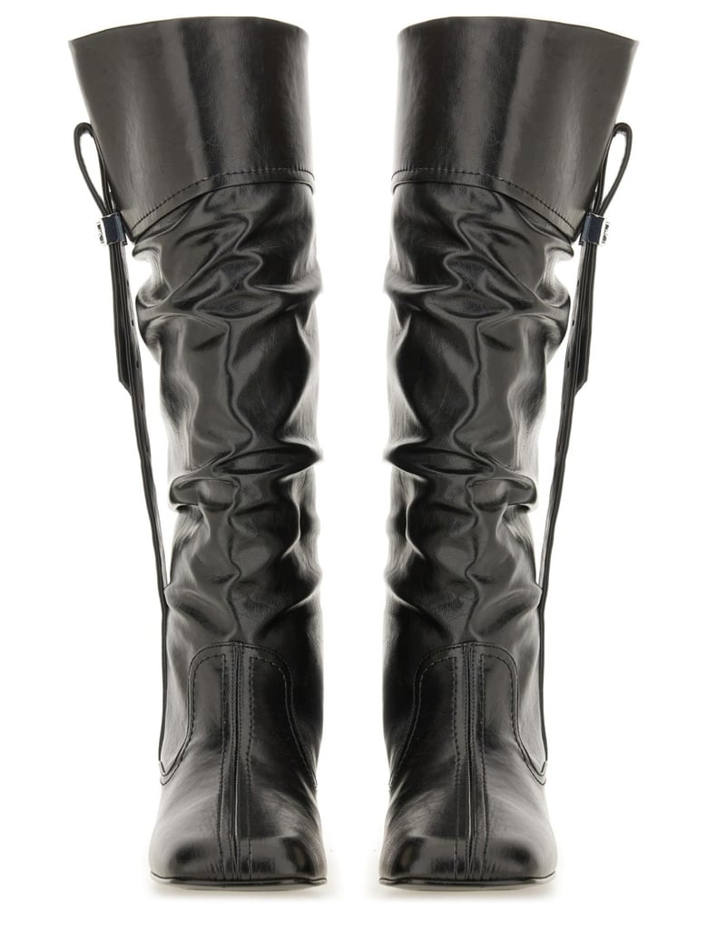 slouchy boot butterfly by Selfnex