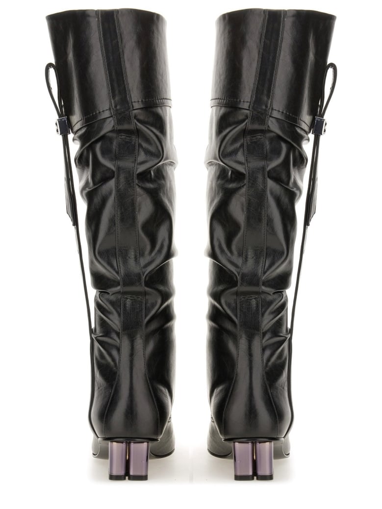 slouchy boot butterfly by Selfnex