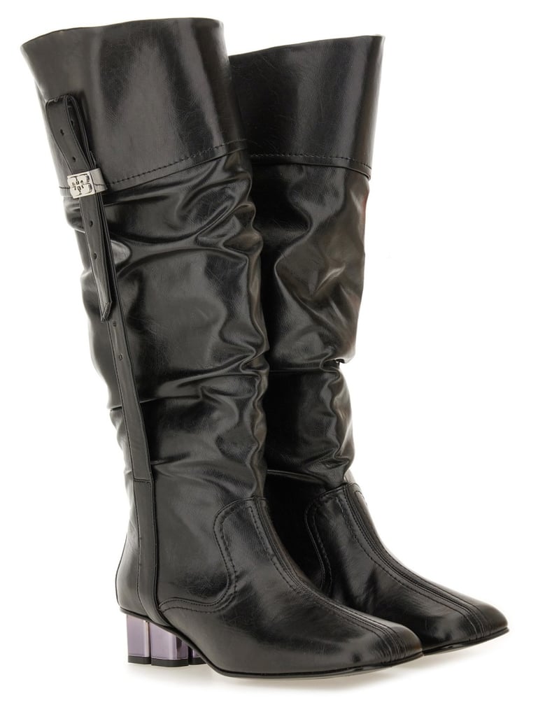 slouchy boot butterfly by Selfnex
