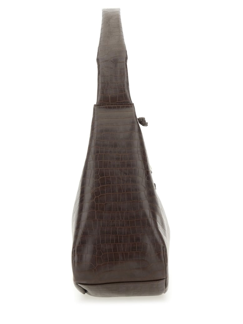 hobo bag croco xxl by Selfnex