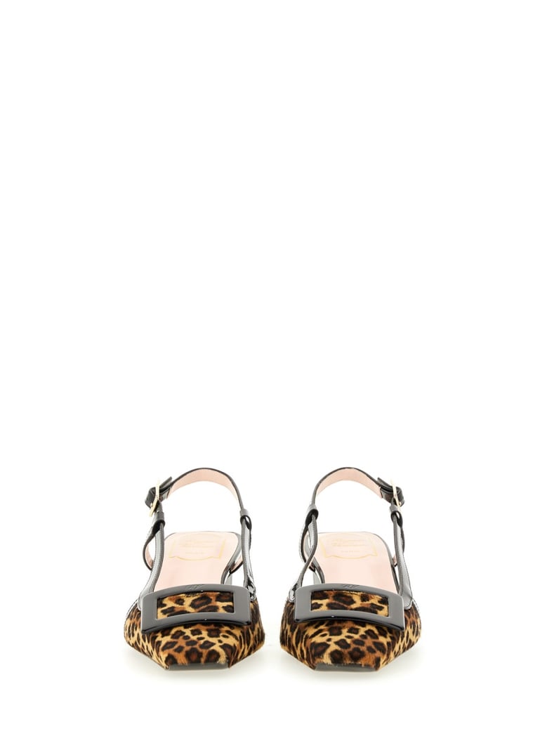 belle vivier slingback pumps by Selfnex