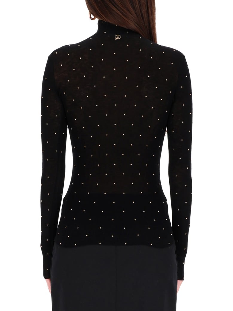 mesh jumper with studs by Selfnex