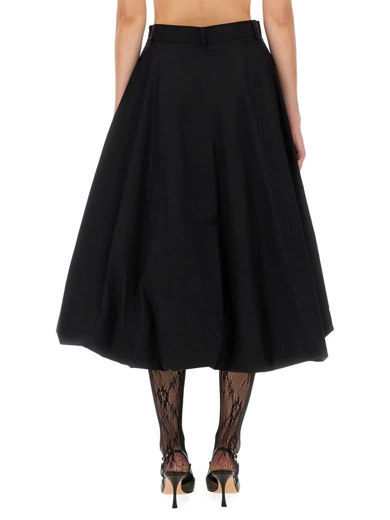 cotton poplin skirt by Selfnex