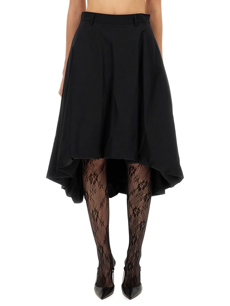 cotton poplin skirt by Selfnex