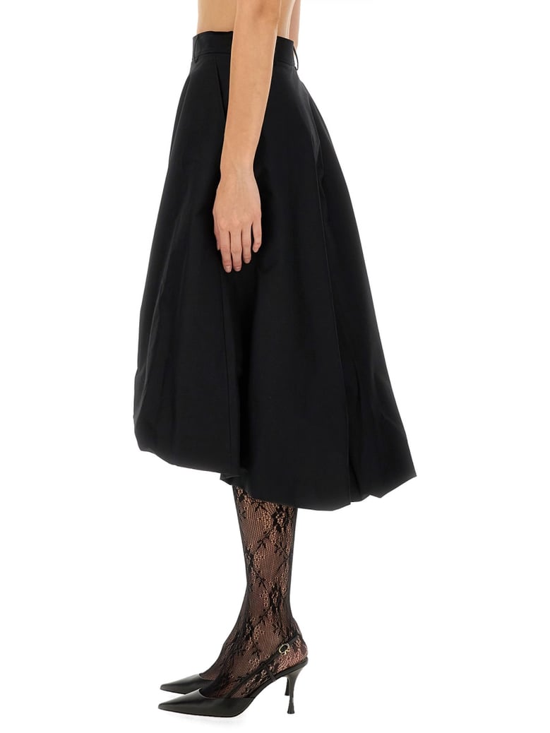 cotton poplin skirt by Selfnex