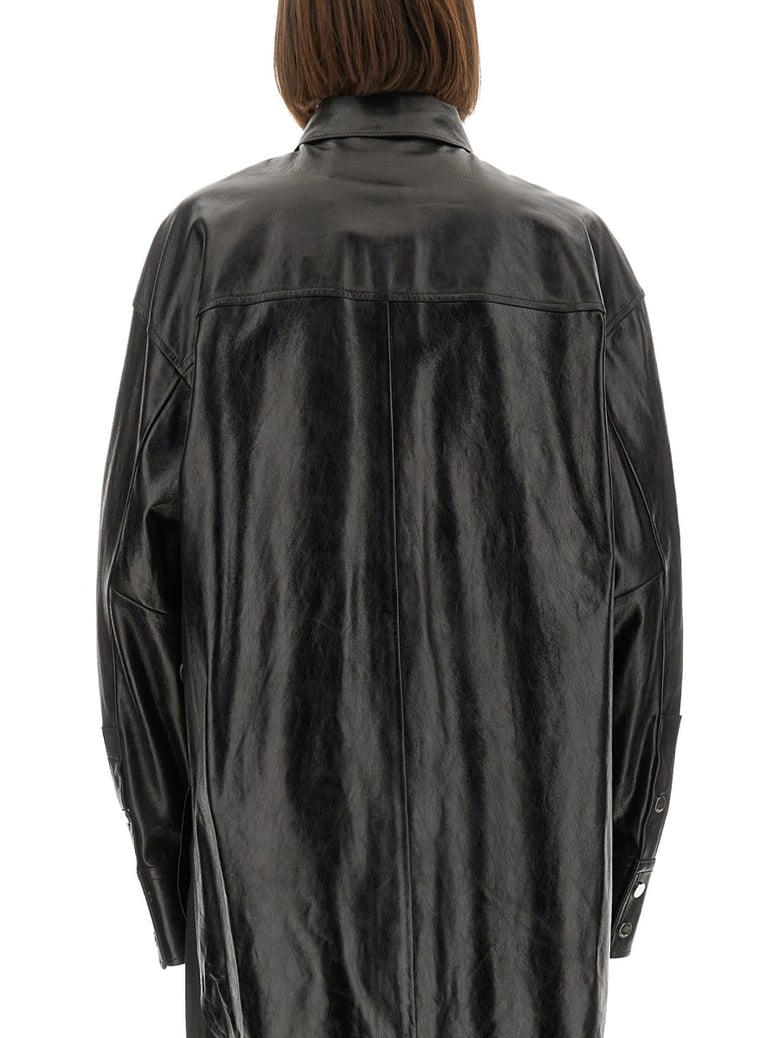 leather borel shirt by Selfnex