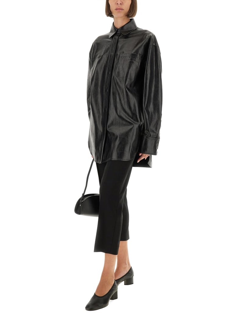 leather borel shirt by Selfnex
