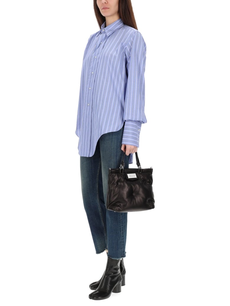 cotton shirt in blue by Selfnex