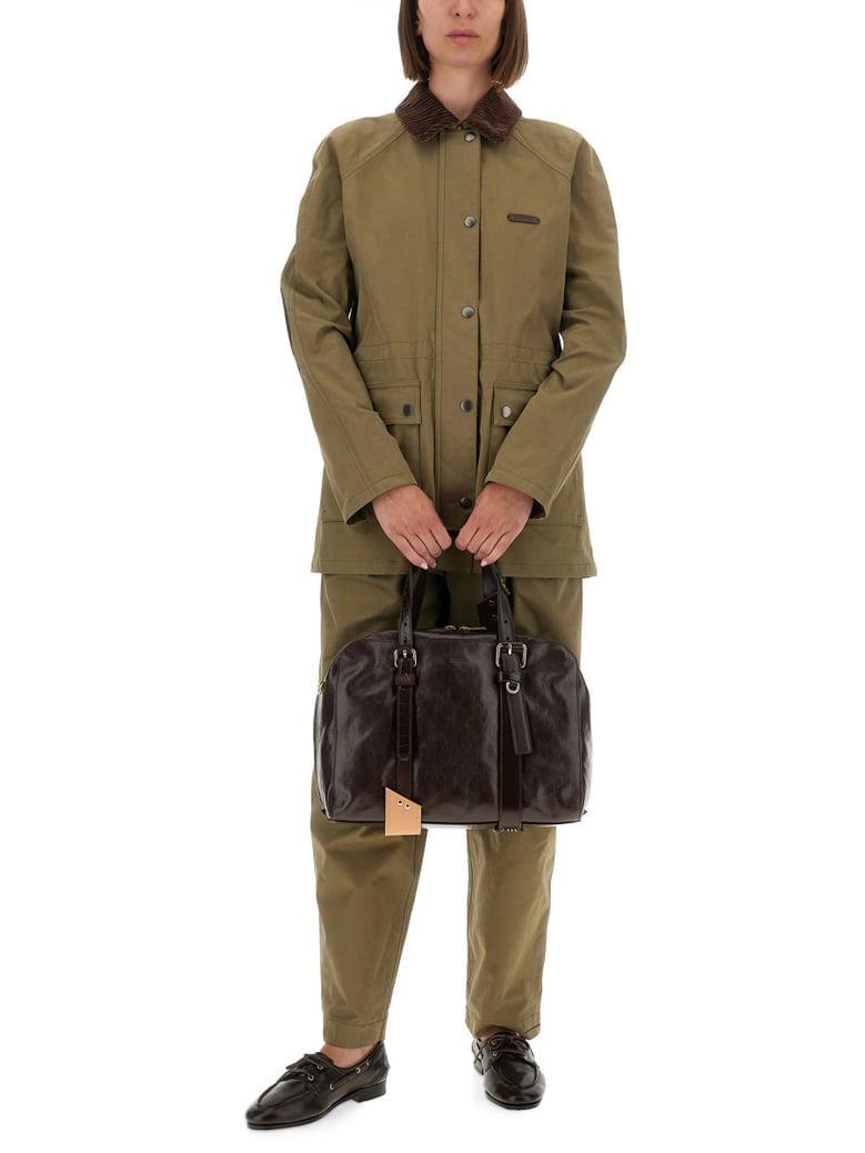 tailored pants with pleats by Selfnex