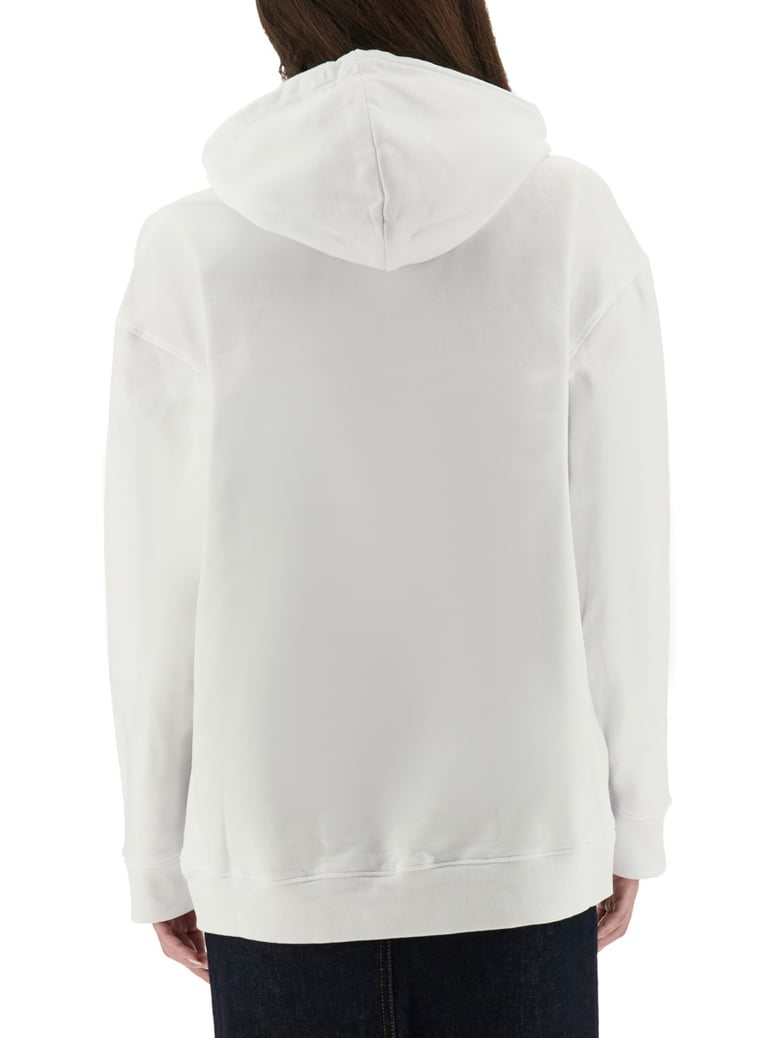 sweatshirt with teddy print by Selfnex