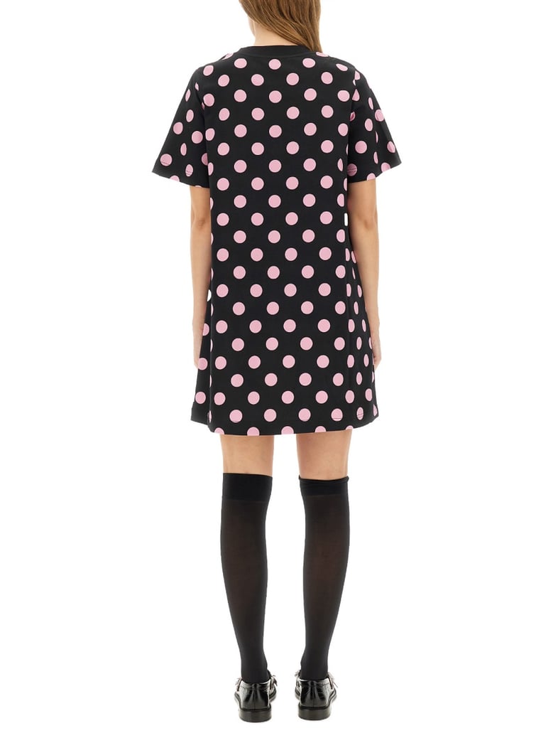 teddy polka dots dress by Selfnex