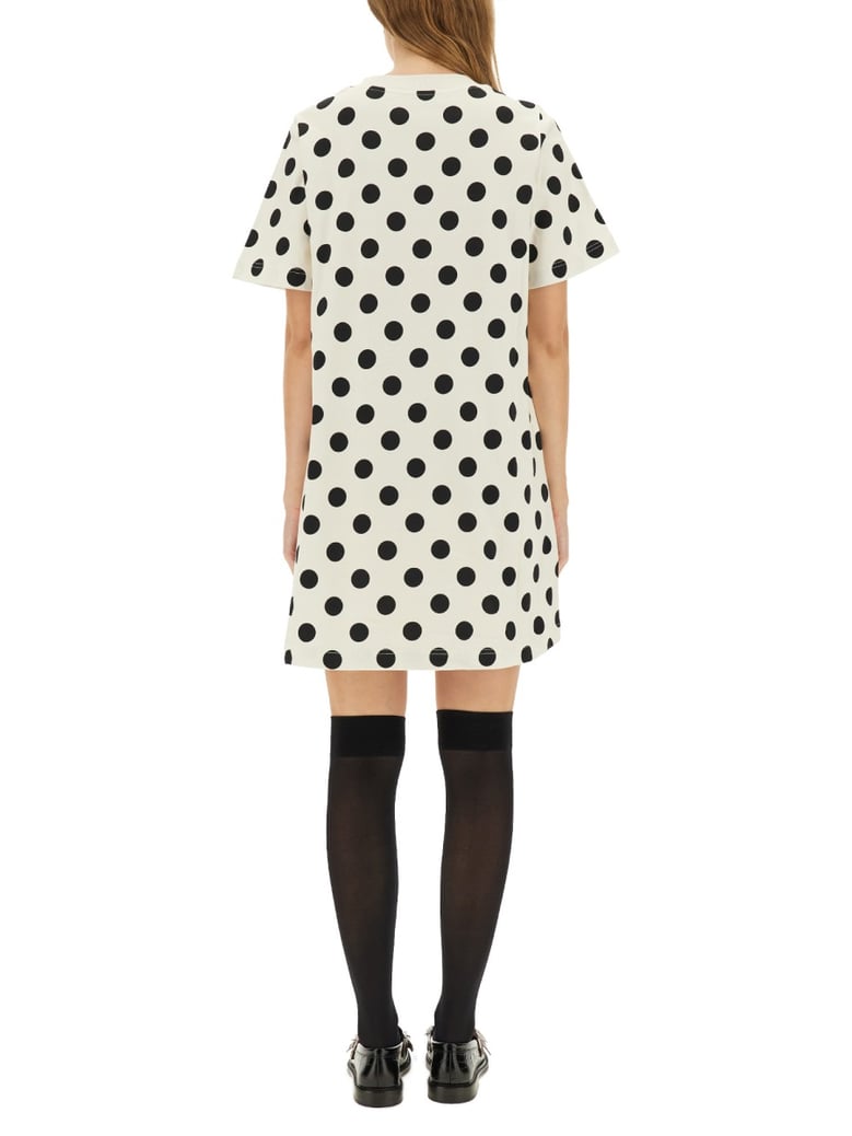 teddy polka dots dress by Selfnex