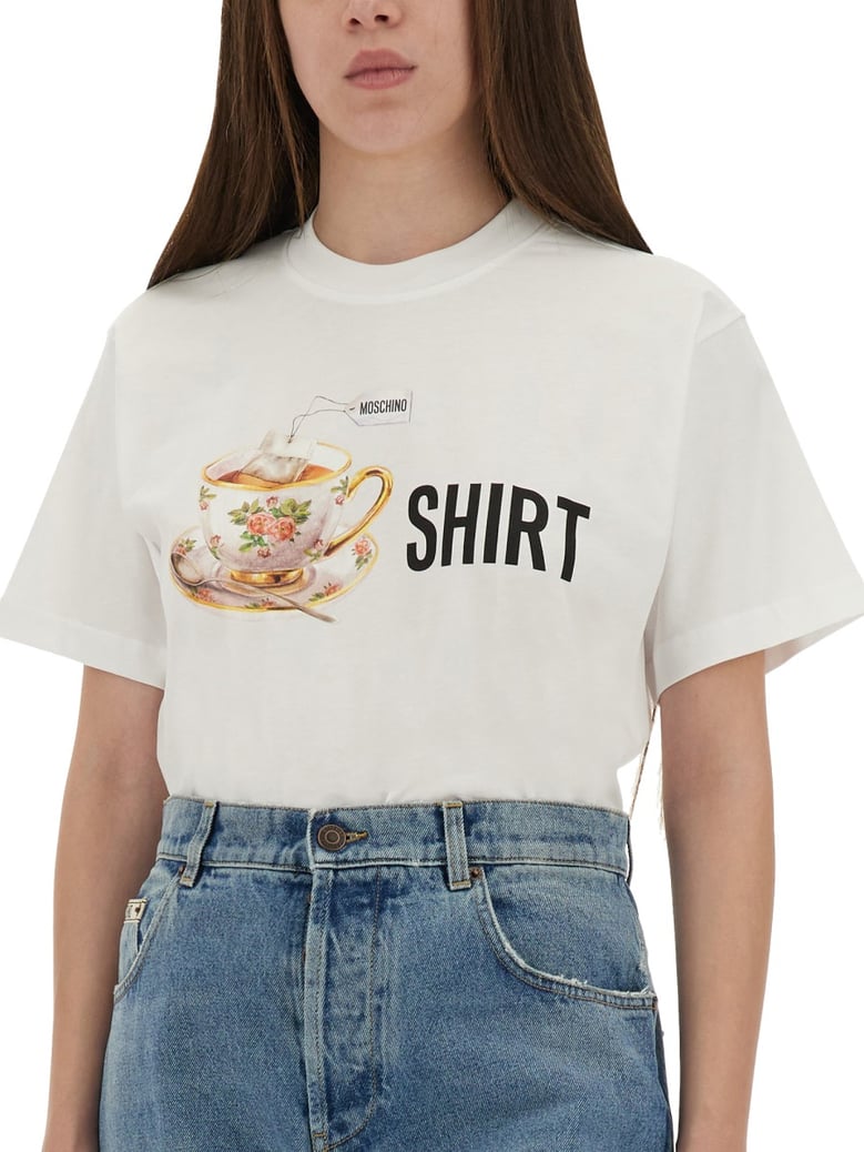 printed regular fit t-shirt by Selfnex