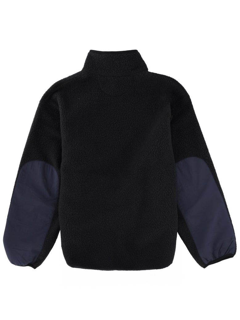 fleece jacket in black by Selfnex