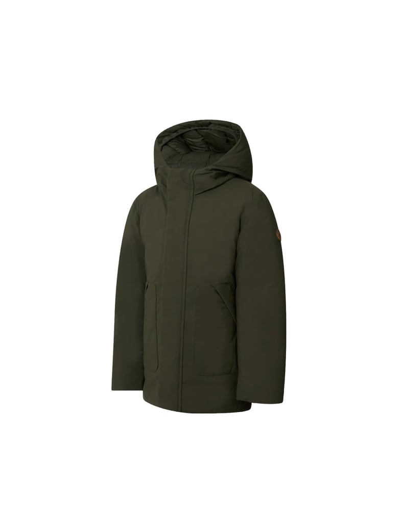 hooded jacket green by Selfnex
