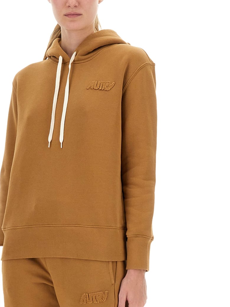 hooded sweatshirt with logo by Selfnex