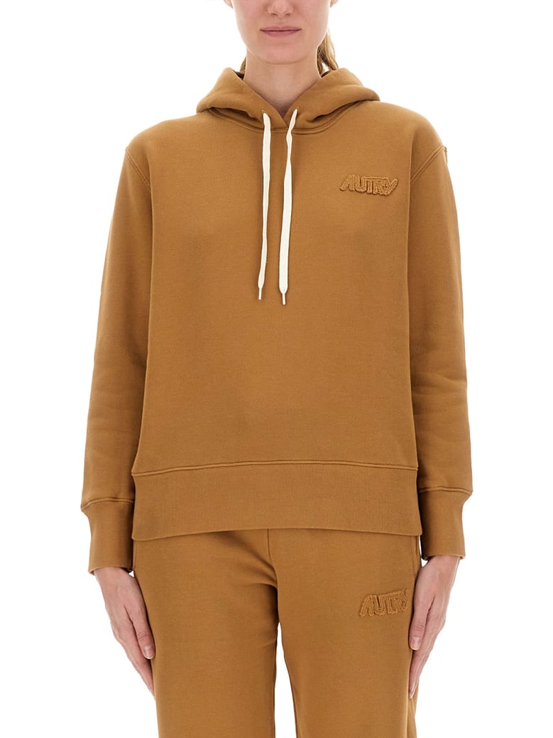 hooded sweatshirt with logo by Selfnex