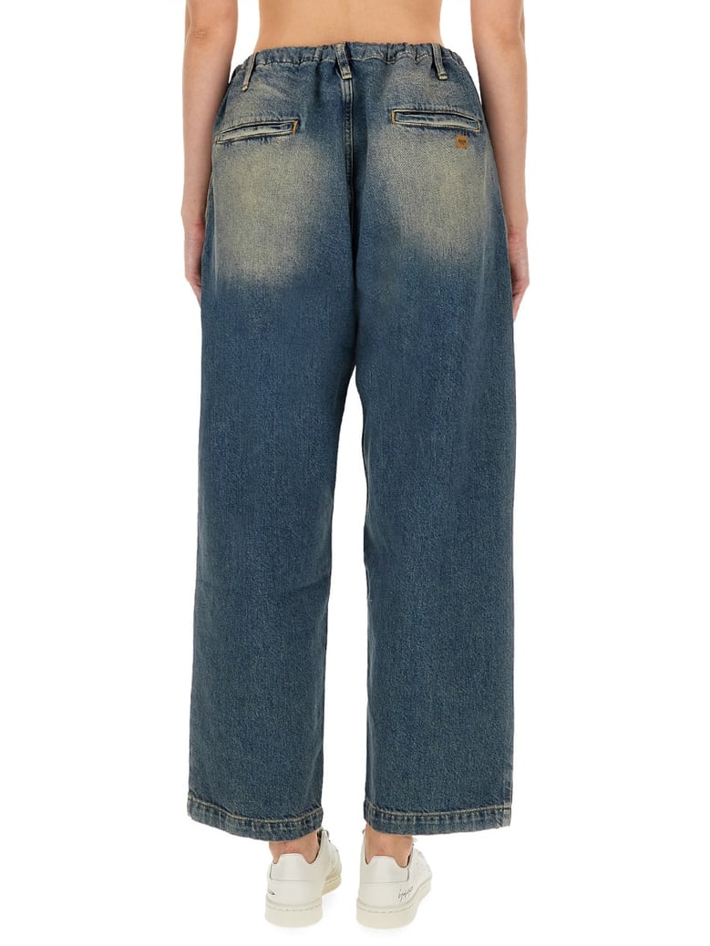 cotton denim pants by Selfnex