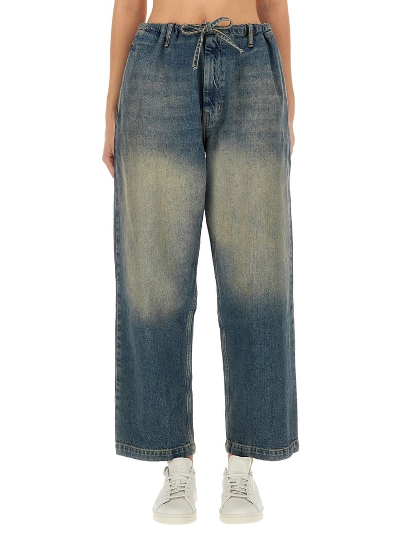 cotton denim pants by Selfnex