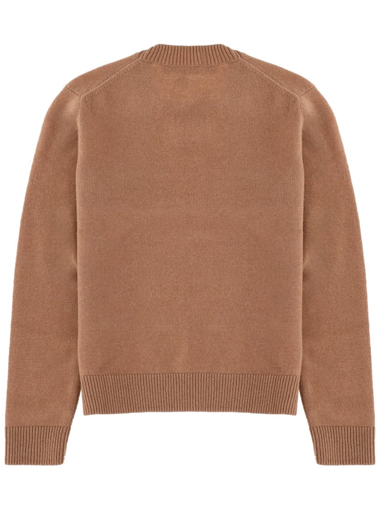 brown lamb wool sweater by Selfnex