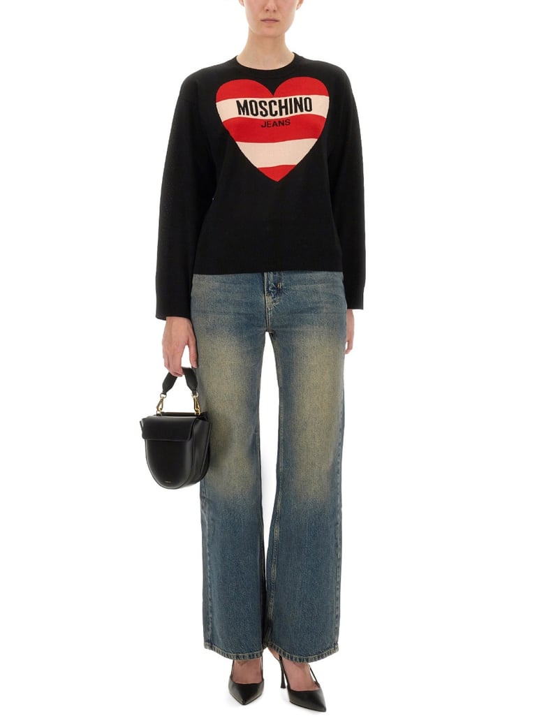 denim flare fit jeans by Selfnex