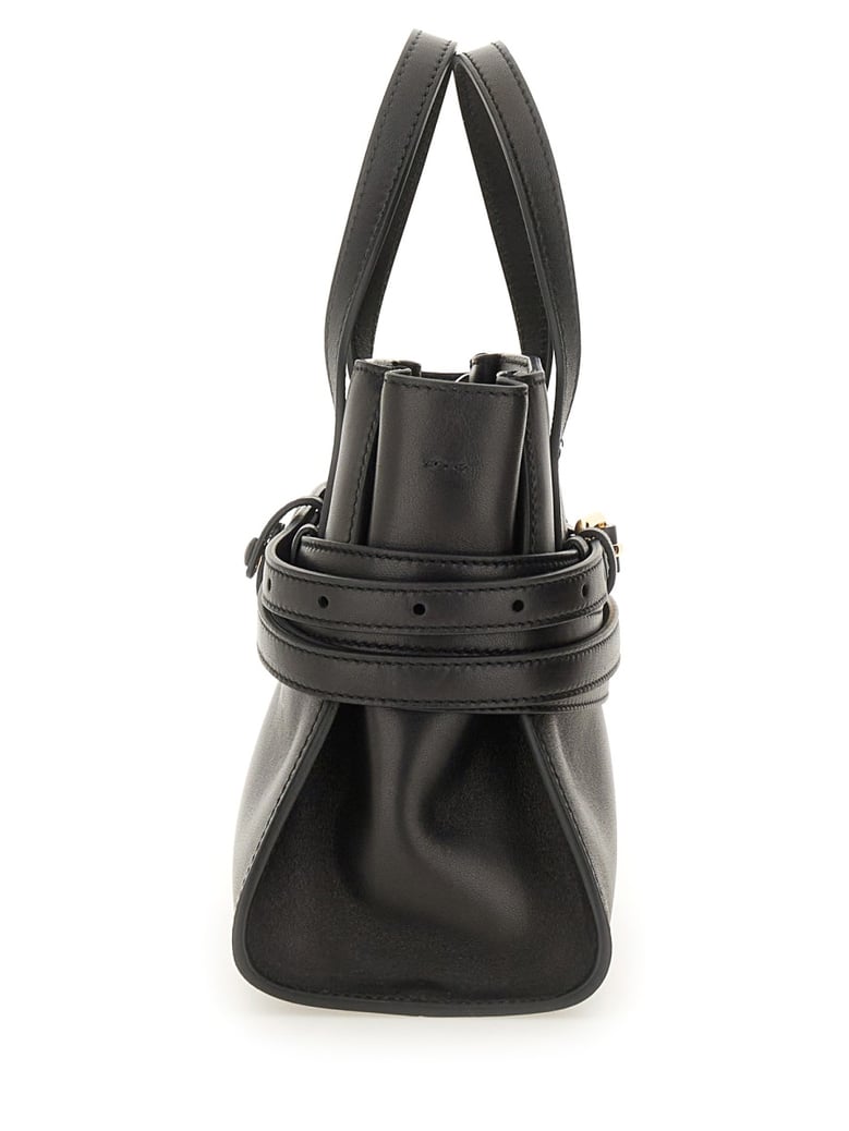 "tie me" bag small by Selfnex