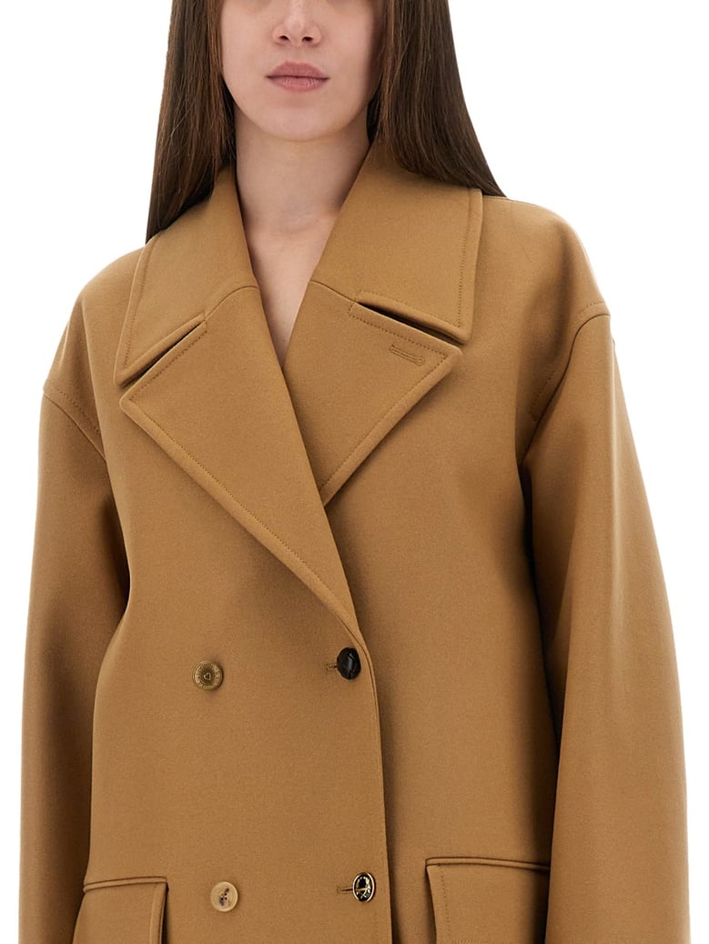 double-breasted coat by Selfnex