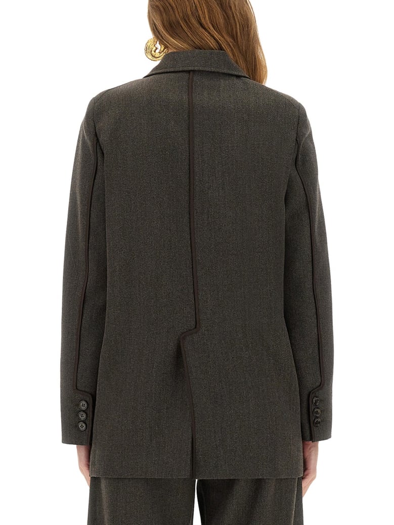 wool blend jacket by Selfnex