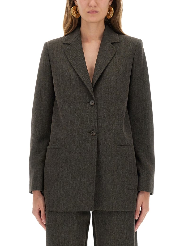 wool blend jacket by Selfnex