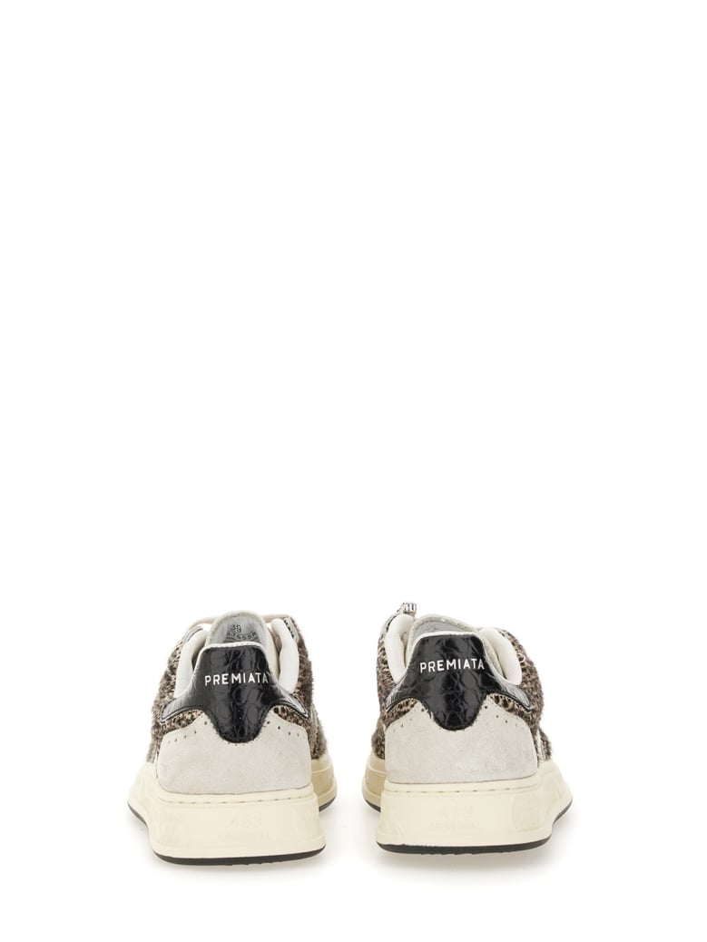 quinnd sneakers with animalier design by Selfnex