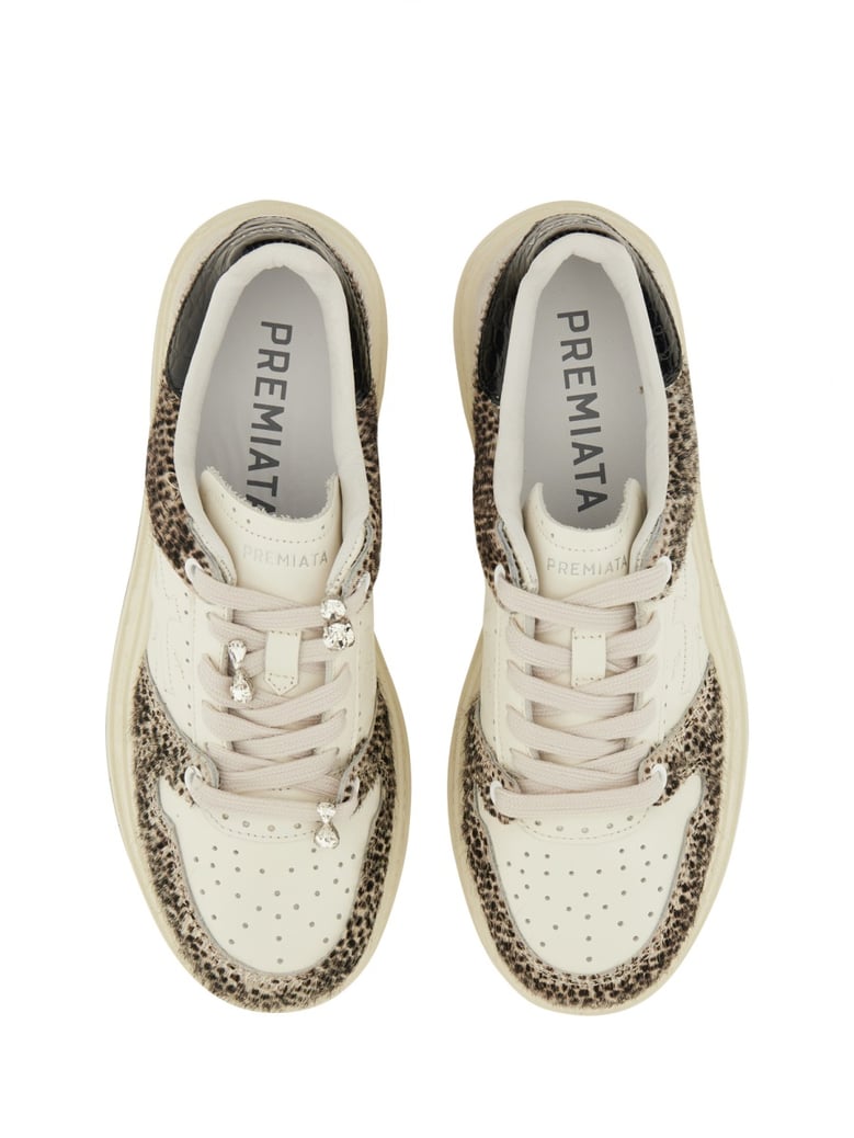 quinnd sneakers with animalier design by Selfnex