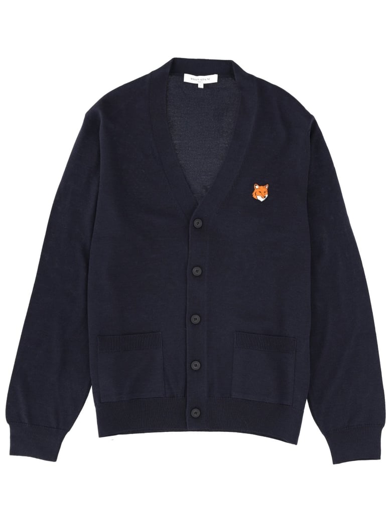 fox head cardigan by Selfnex