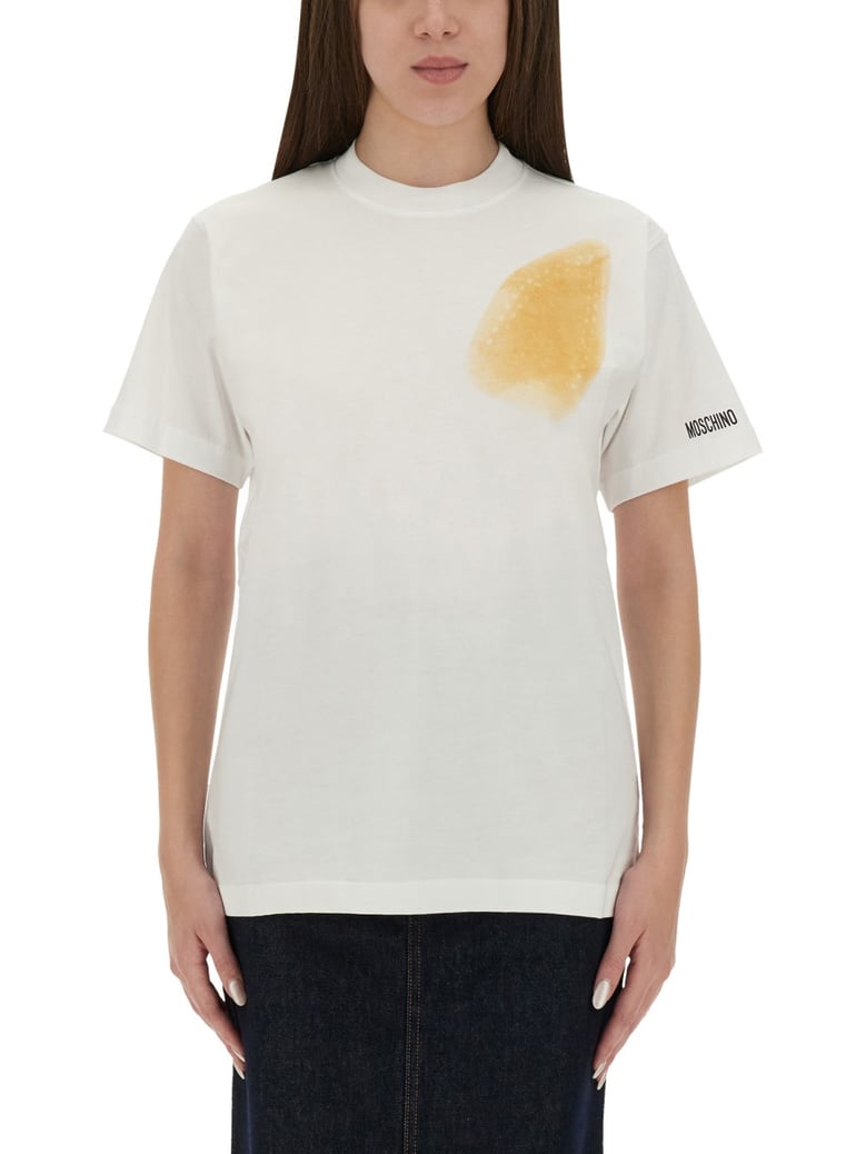 t-shirt with teddy bear print by Selfnex